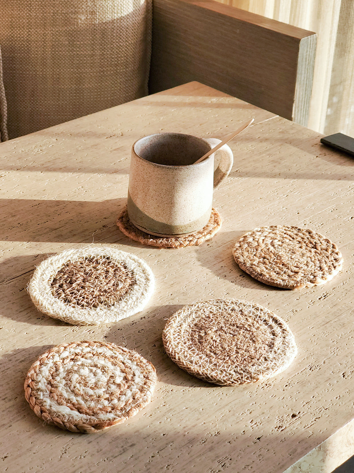 Love Gift Box With Wood board, Wood Spoon, Tea And Cookies - Round