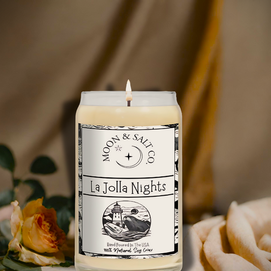 Moon & Salt La Jolla Nights Candle - 13.75 oz